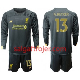 Liverpool Fodboldtrøjer A.Becker 13 Målmand Børn Hjemmebanesæt 2019/20 Langærmet